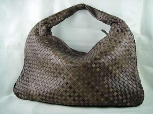 Bottega Veneta Nappa Hobo Lambskin Bag 5091 Double Brown